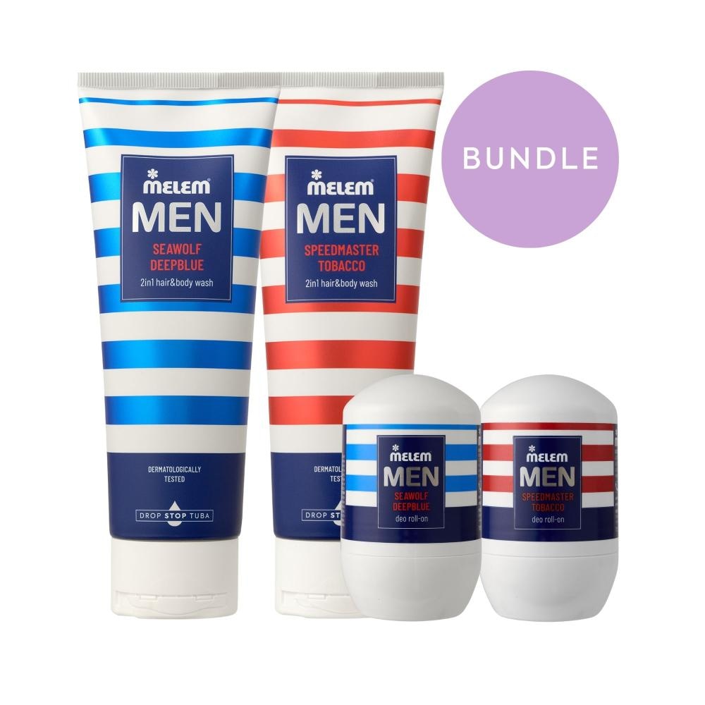 Melem Men paket Seawolf Deepblue 1 kom.