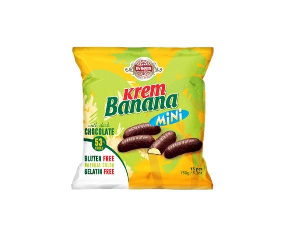Evropa Mini krem banana 150 g