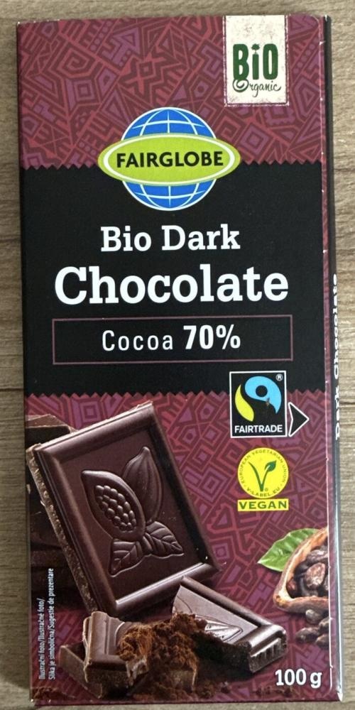 Fairglobe Bio tamna čokolada 100 g