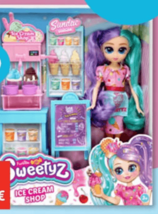 Sweetyz slastičarna set za igru s lutkom