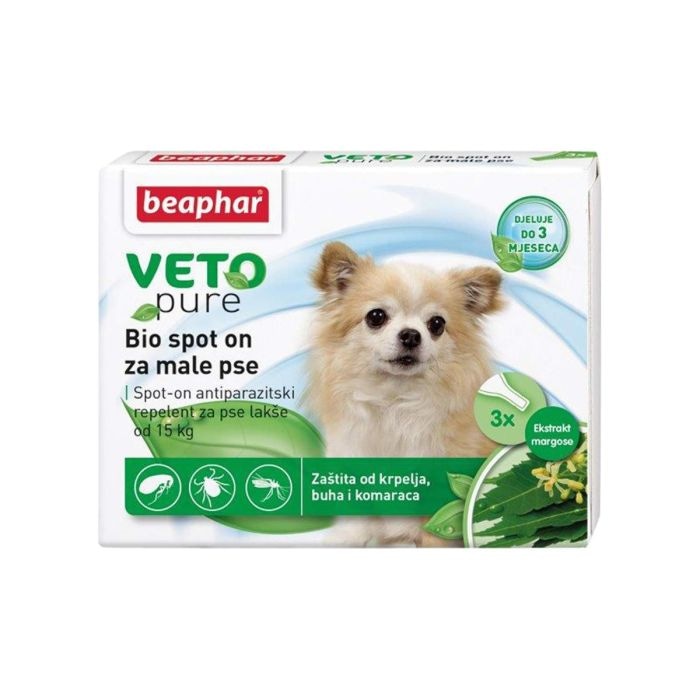 Bio Spot On Repelent za male pse 3/1, pak