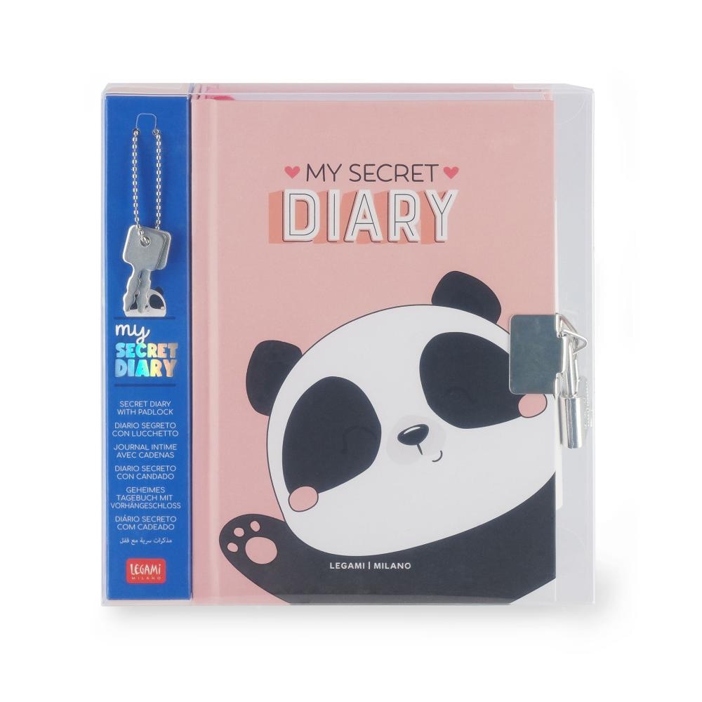 Set dnevnik s UV olovkom My secret set Panda Mitama