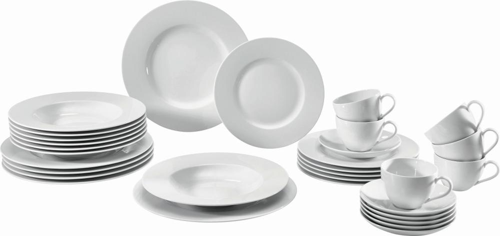 Kombinirani servis za jelo Basic White 30/1
