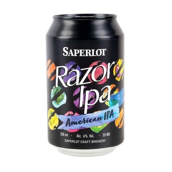 Saperlot pivo Razor IPA 0,33 l Saperlot