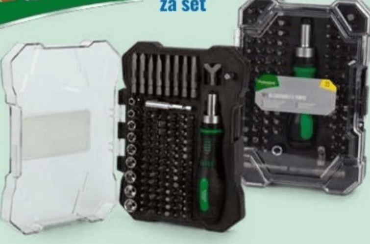 Set odvijača i bitova