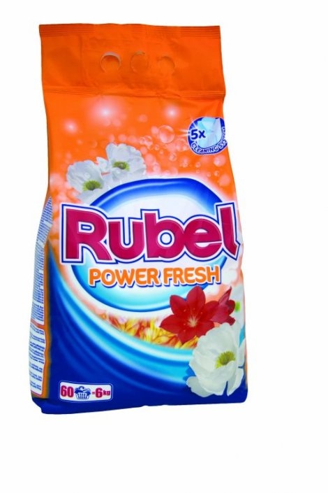 RUBEL Prašak za rublje 6kg
