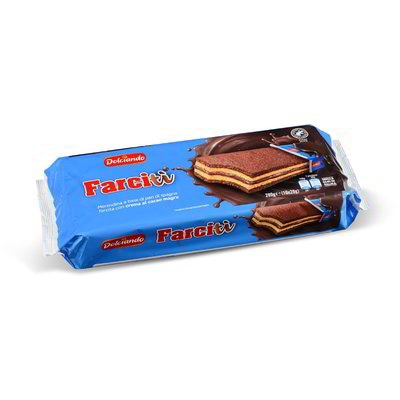 Dolciando Biskvit Farciti s kakaom 280 g Dolciando