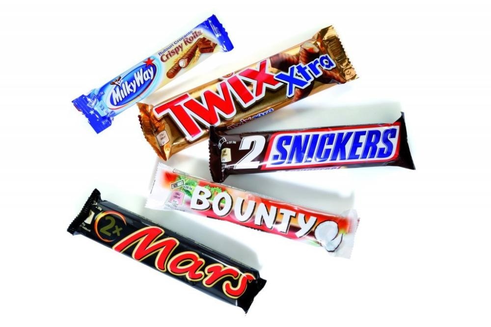 Twix, Mars, Snickers ili Bounty Čokoladni prutići