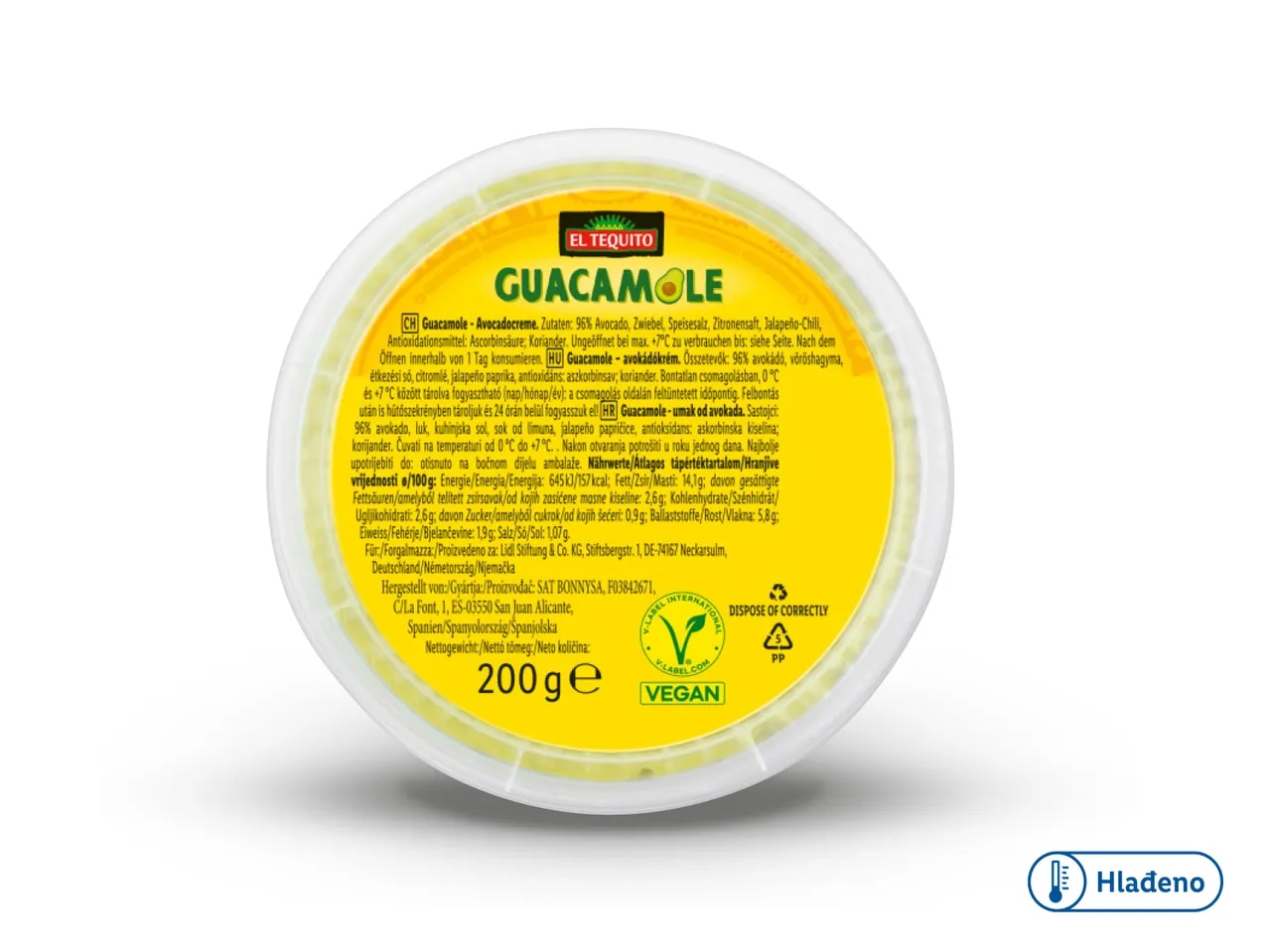 Guacamole umak 200 g EL TEQUITO