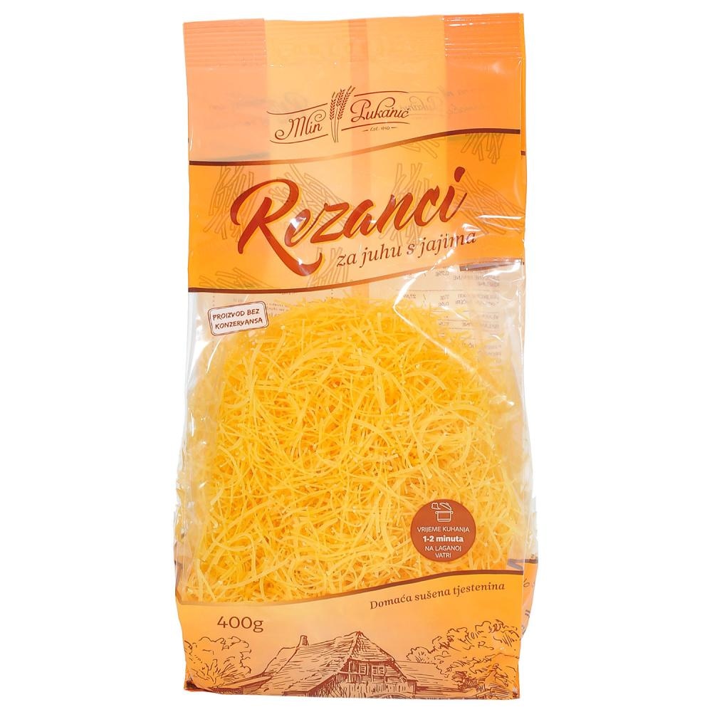 Mlin Pukanić Rezanci 400g