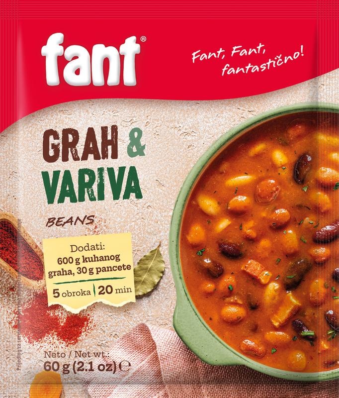 Fant Mješavina za jela Grah i variva 60 g