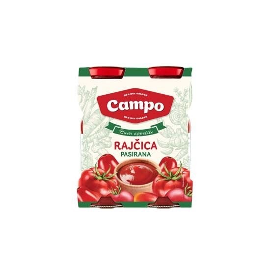 Campo Pasirana rajčica 2x350 g