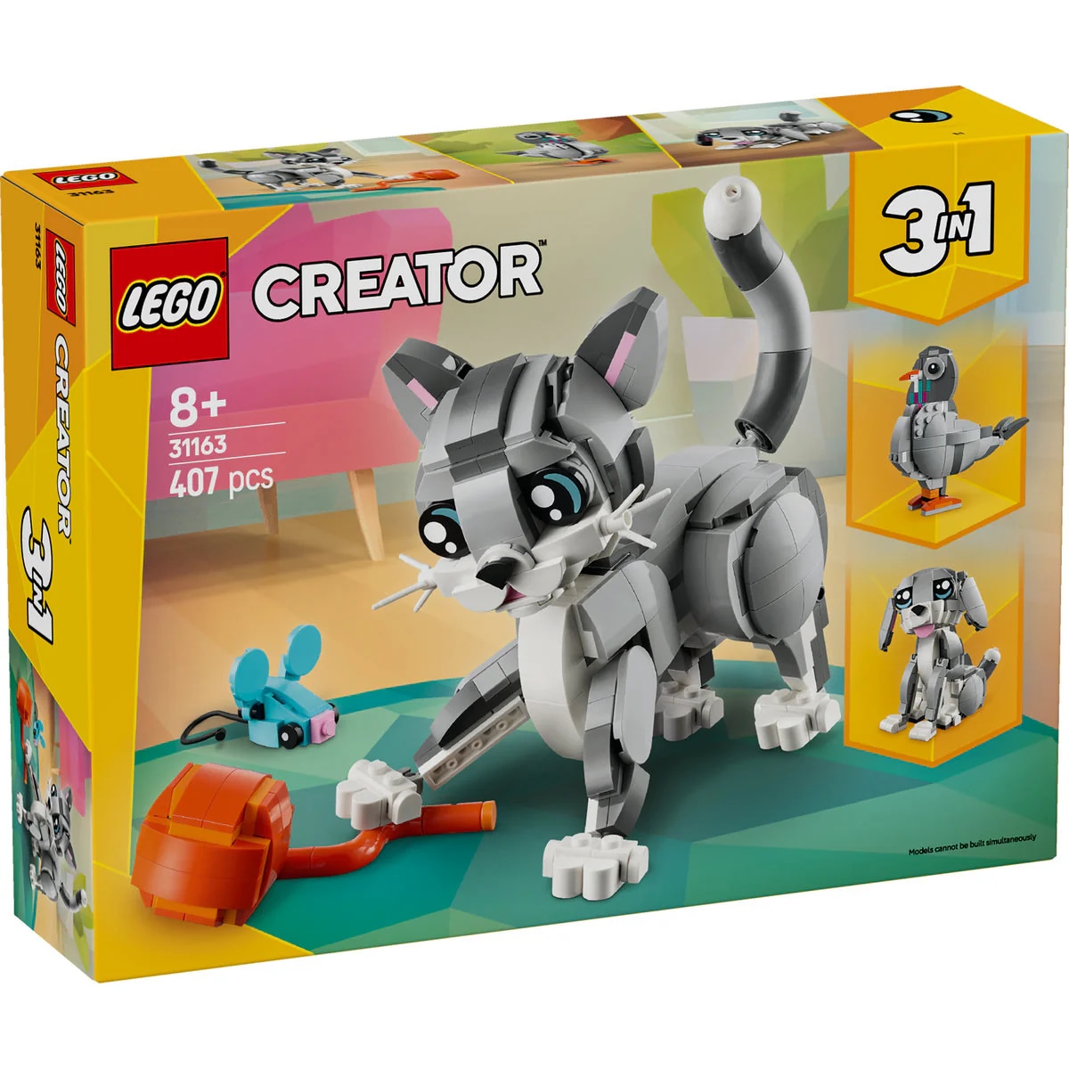 LEGO CREATOR 31163 Razigrana mačka