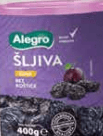 Alegro Šljiva 400 g