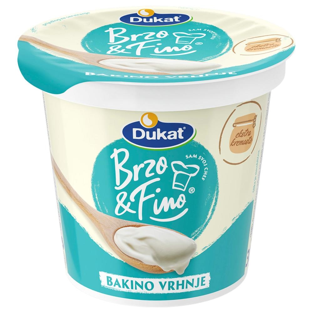 Brzo & Fino, Dukat Kiselo vrhnje 300 g Dukat