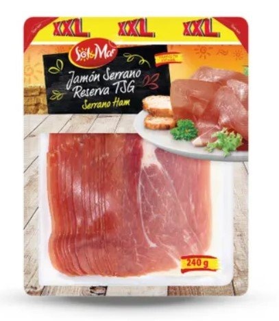 Sol&Mar Pršut Jamón Serrano reserva XXL 240 g