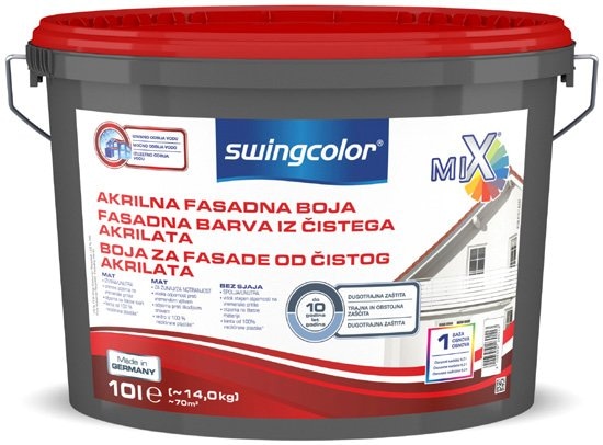 Mix fasadna boja od čistog akrilata 'Basis 1 ili 4' 1 l