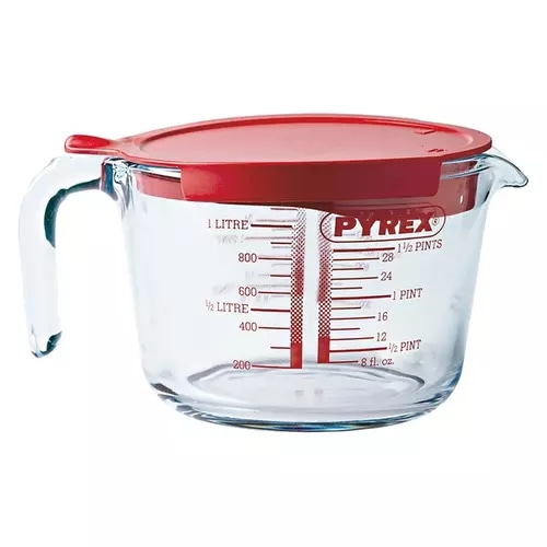 Staklena mjerna posuda Pyrex 1 L