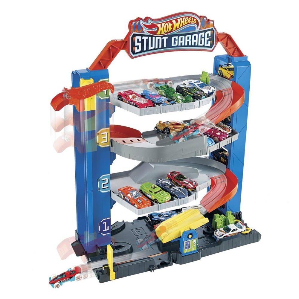 Hot Wheels garaža za skakanje i spuštanje