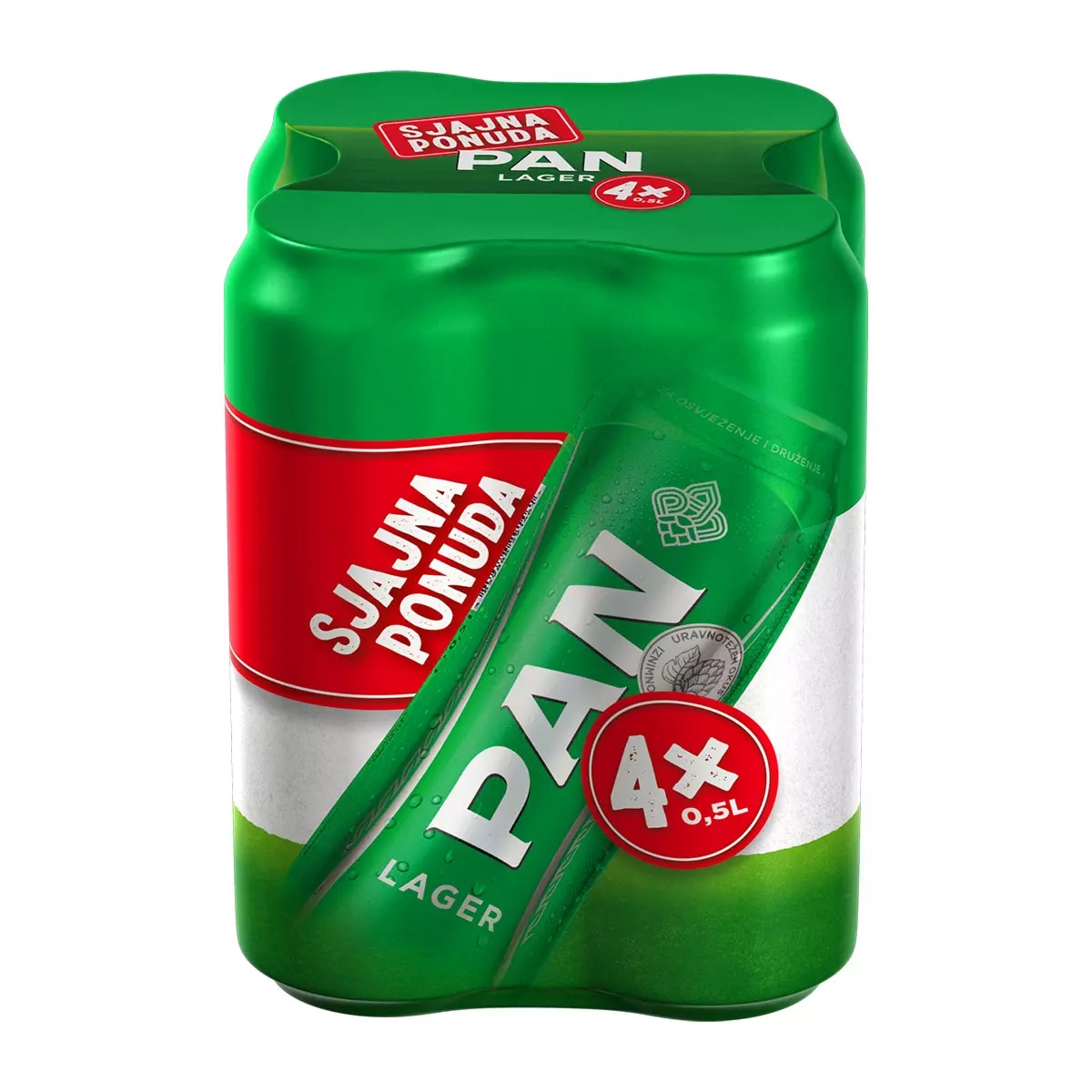 Carlsberg Pan pivo 4 x 0,5 l CARLSBERG