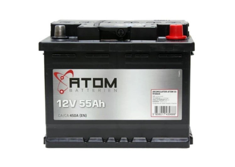 Akumulator Atomic 12V 1 kom