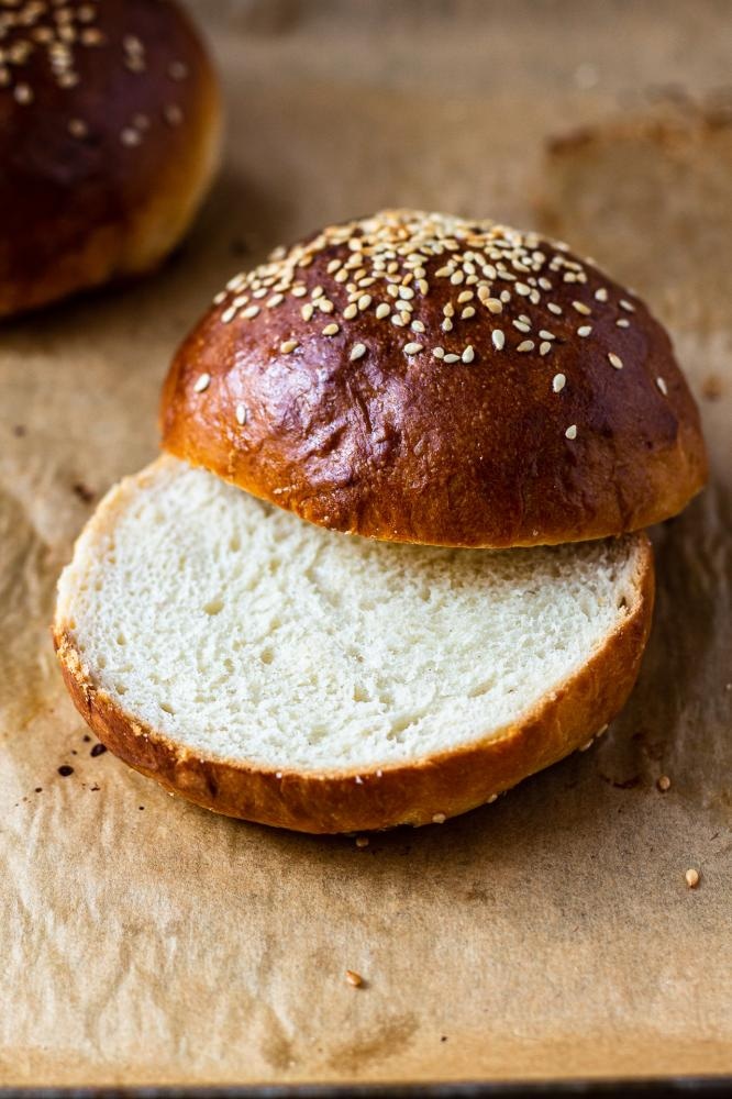 Vegan Brioche Burger Pecivo 25x110 g