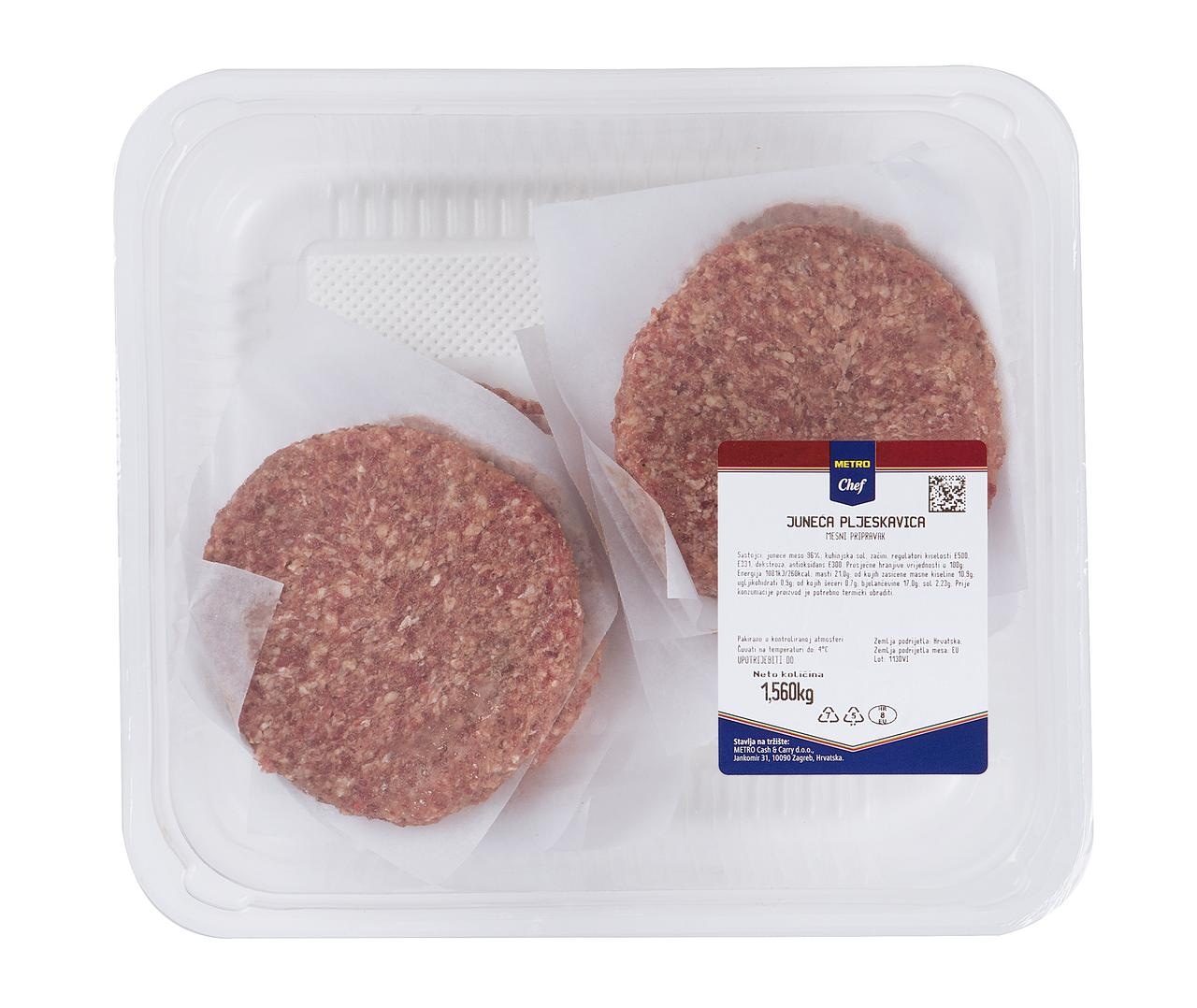 Metro Chef Gurman pljeskavica 1 kg