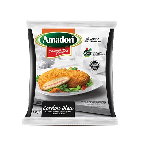 Amadori Panirani pileći Cordon Bleu 750 g