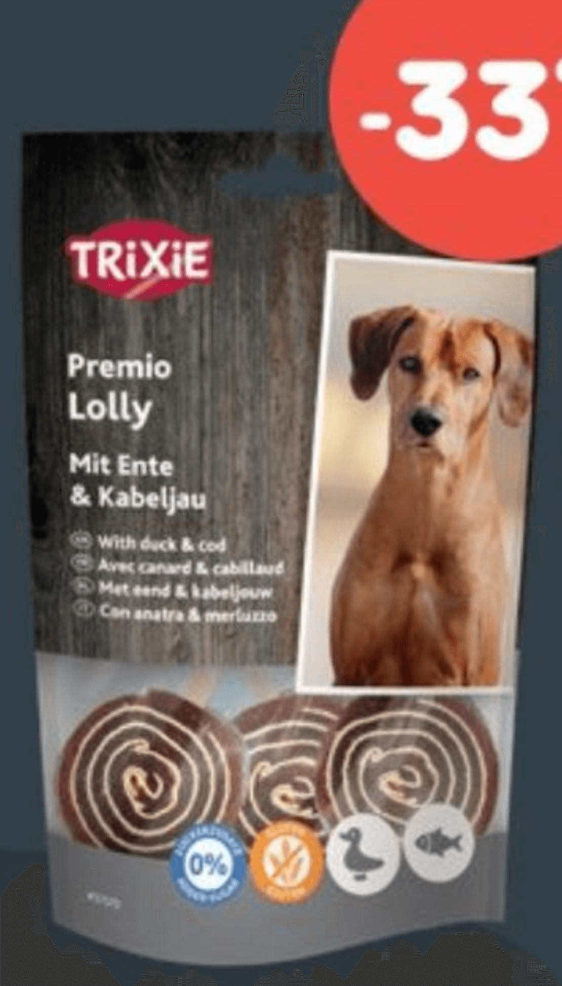 TRIXIE PREMIO LOLLY patka i bakalar 80 g