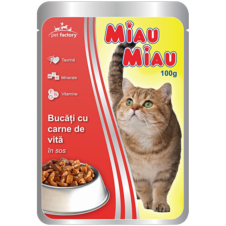 Hrana za mačke Miau 100 g
