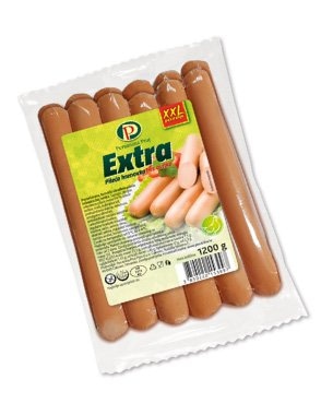 Perutnina Ptuj Extra Hrenovke XXL 1,2kg