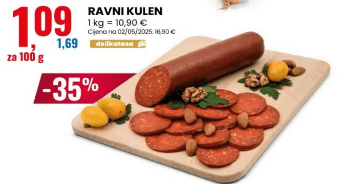 Ravni kulen 100 g