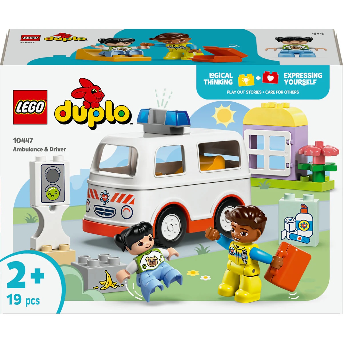 LEGO DUPLO 10447 Kola hitne pomoći i vozač