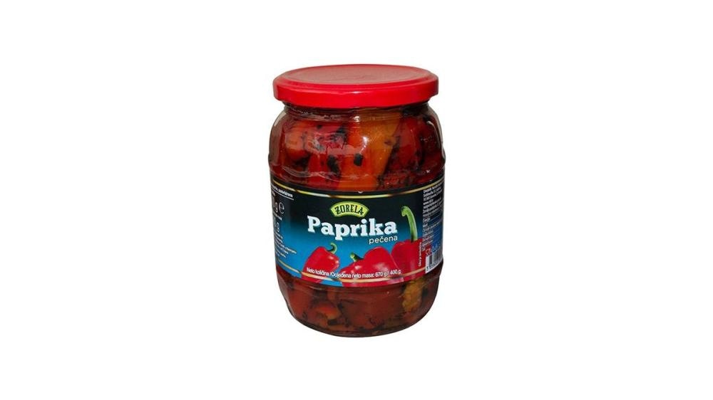 PAPRIKA crvena rezana Zorela 670 g