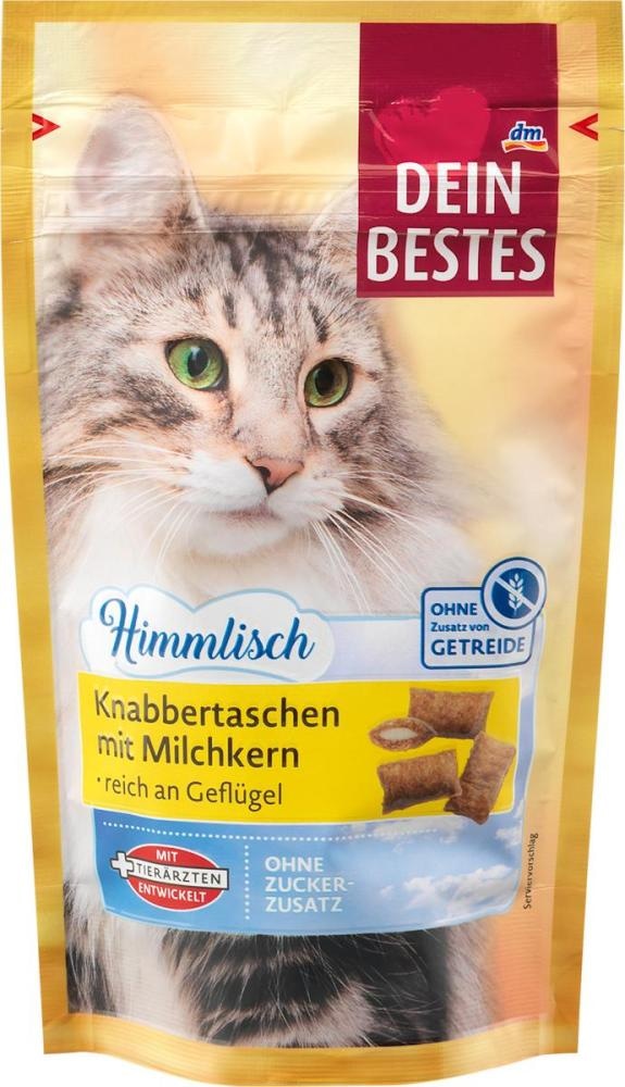Dein Bestes hrana za mačke jastučići Himmlisch Knabbertaschen 50 g