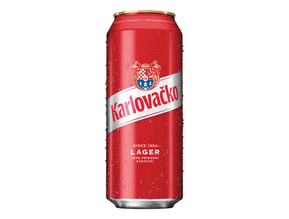 KARLOVAČKO Svijetlo pivo 0,5 l Karlovačko