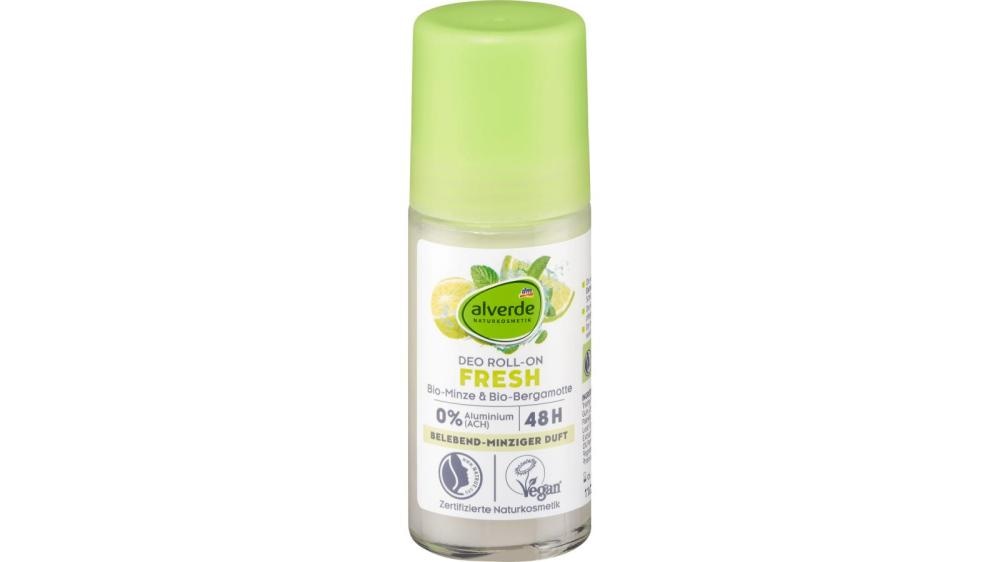 alverde deo roll-on Fresh menta i bergamot 50 ml