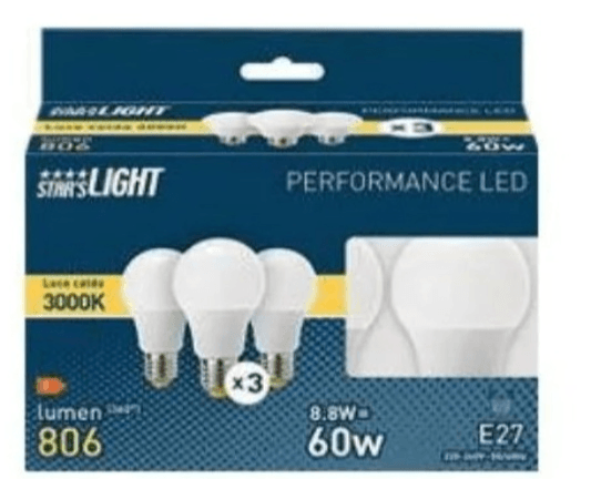 3 LED žarulje 60W 3 kom