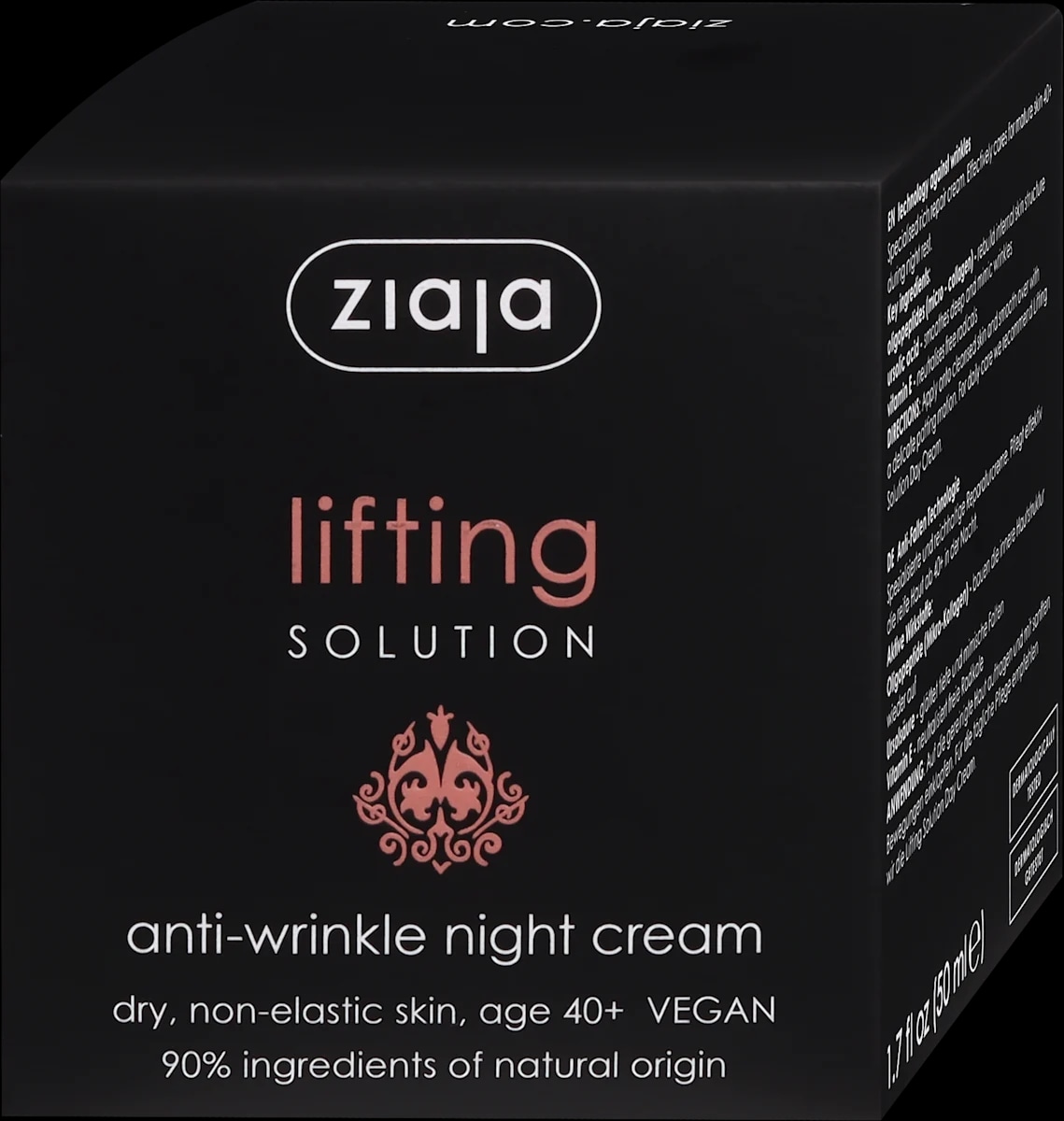 Ziaja lifting solution noćna krema za lice 50 ml