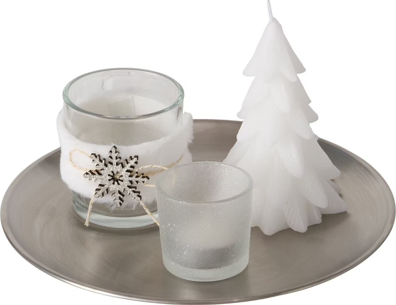 Boltze Svijeća Wintercrest 4-dij.