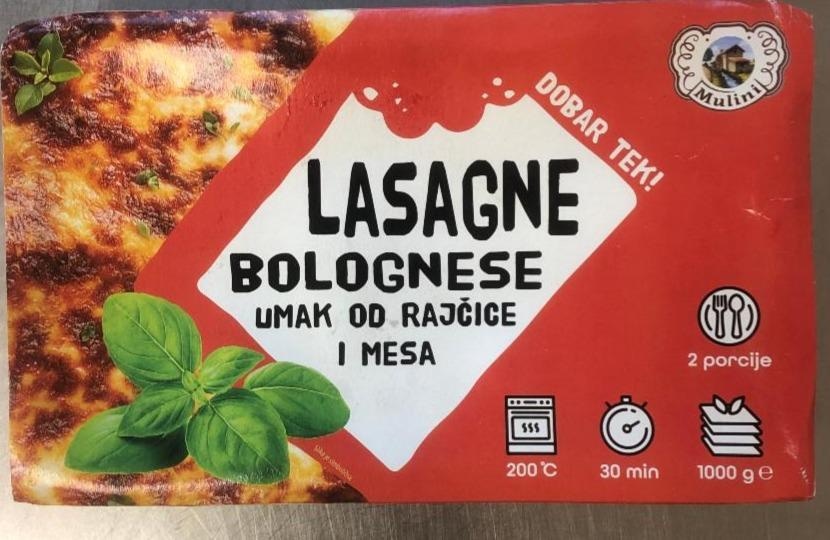 Mulini Lasagne Bolognese 1 kg MULINI