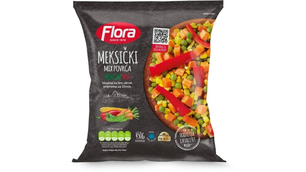 Meksički Mix Povrća 400 g FLORA