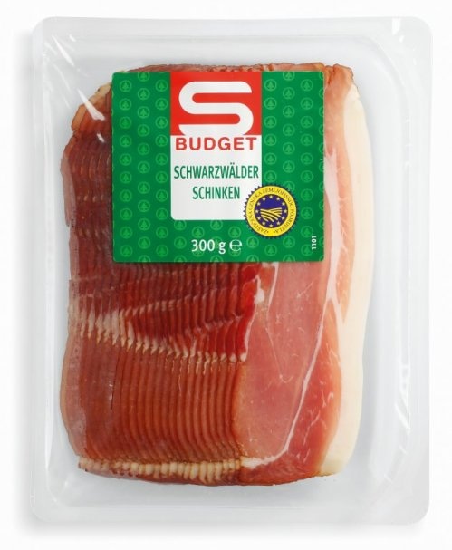 S Budget Šunka Schwarzwald 300 g
