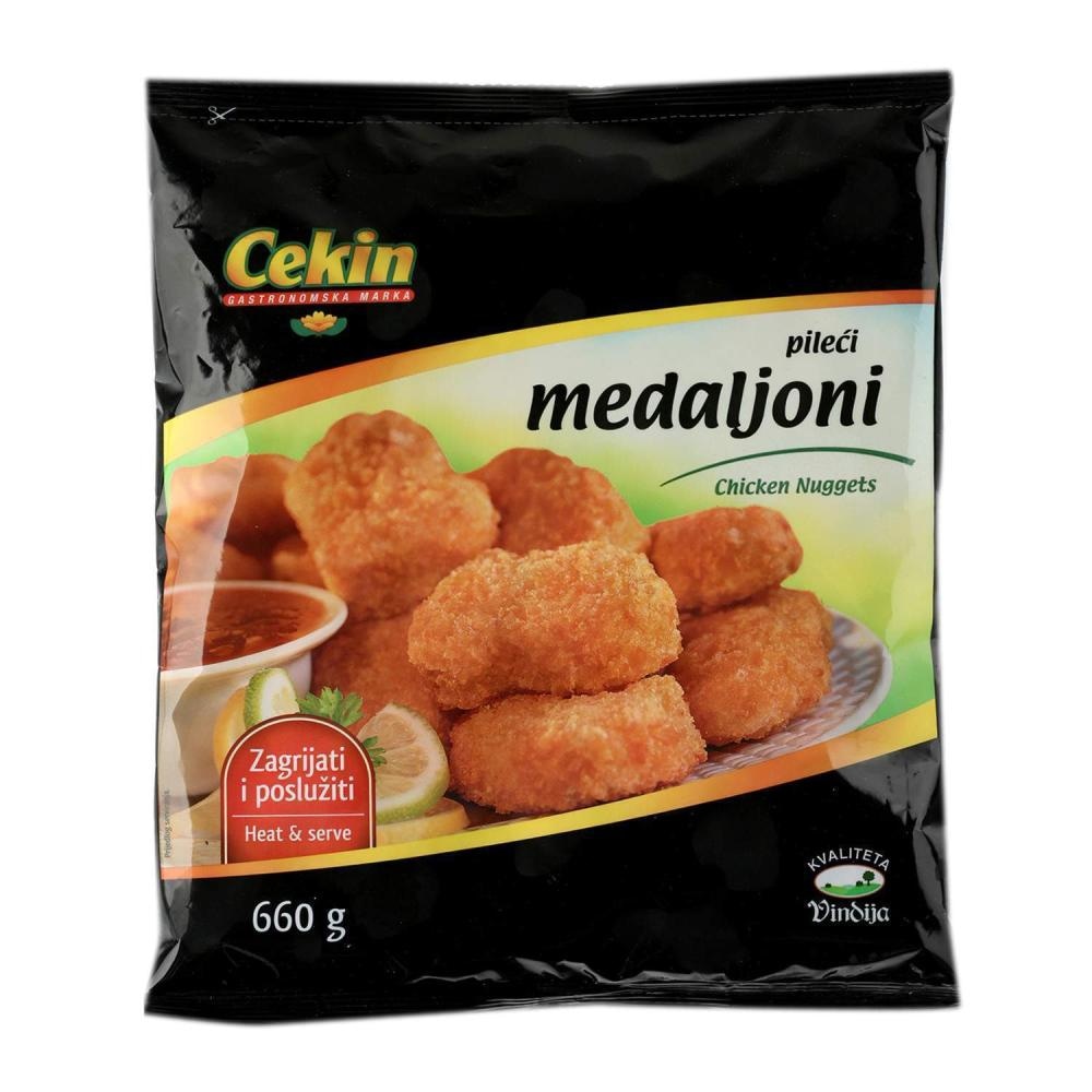 Panirani pileći medaljoni Cekin 660 g Cekin