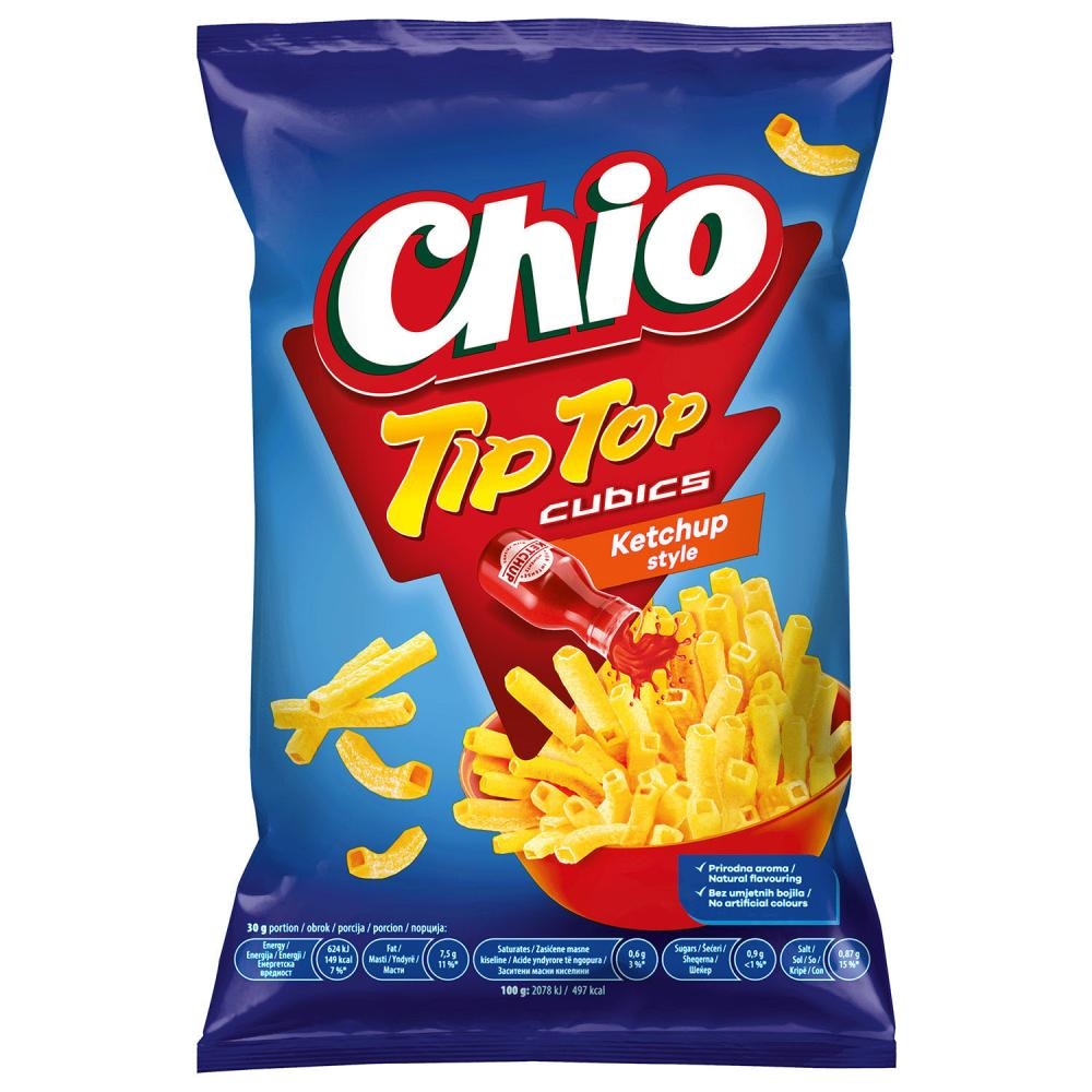 Tip Top Ketchup Cubics 50 g Chio