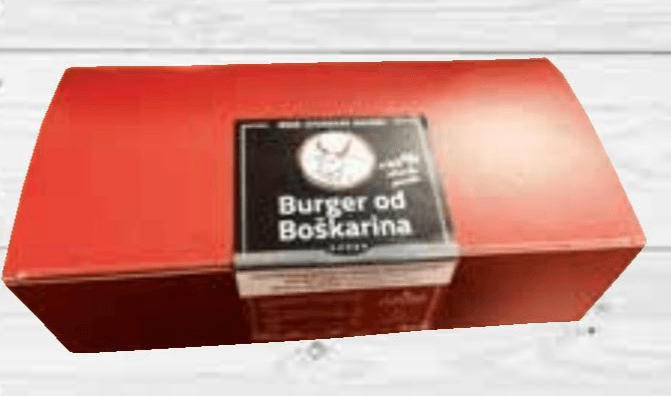 AZRRI Burger od boškarina s pancetom pakiranje 4x190 g Azrri