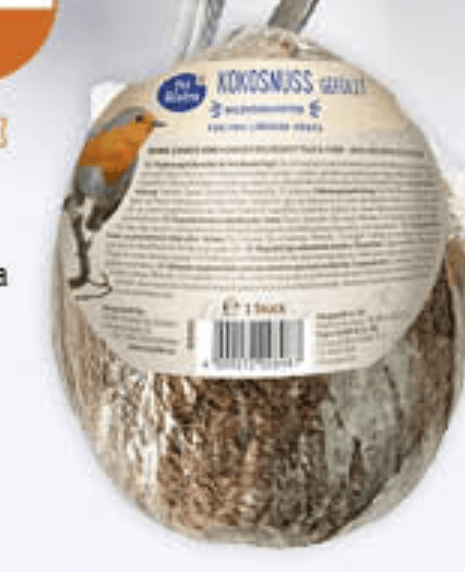 hrana za ptice punjena kokosom 1 kom