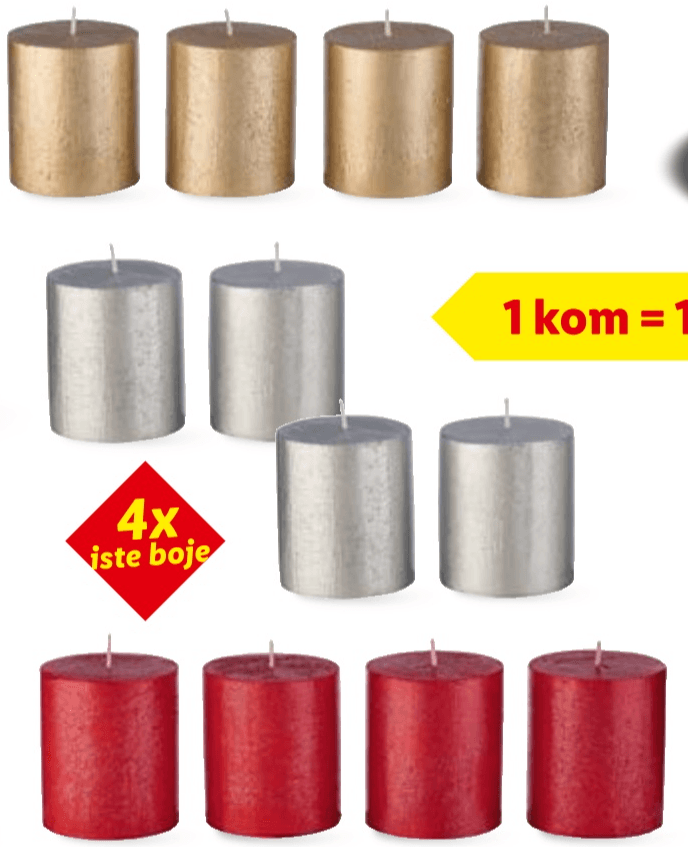 Livarno home Svijeće 1 kom