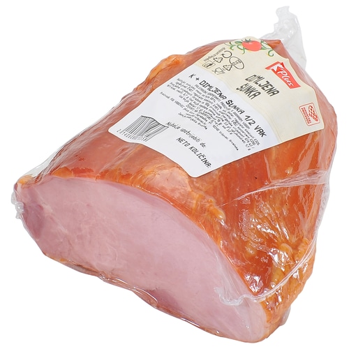 K Plus dimljena šunka 1/2, 1kg