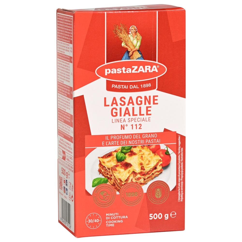 Pasta Zara Lasagne 500g